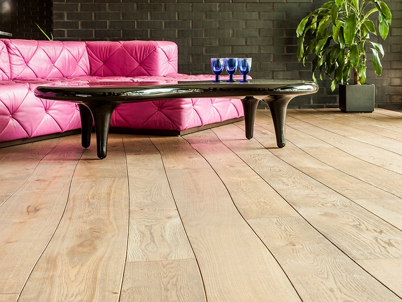 Herringbone wood block